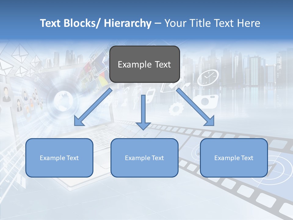 Internet Monitor Technology PowerPoint Template