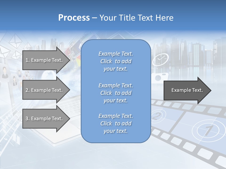 Internet Monitor Technology PowerPoint Template