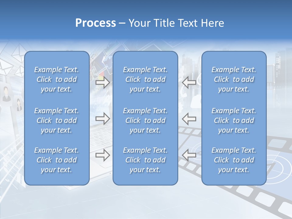 Internet Monitor Technology PowerPoint Template