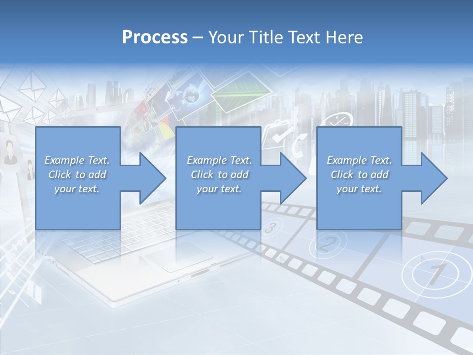 Internet Monitor Technology PowerPoint Template