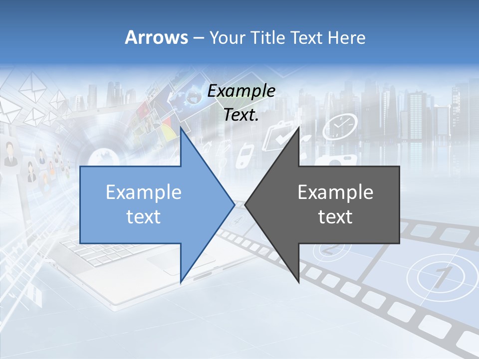 Internet Monitor Technology PowerPoint Template
