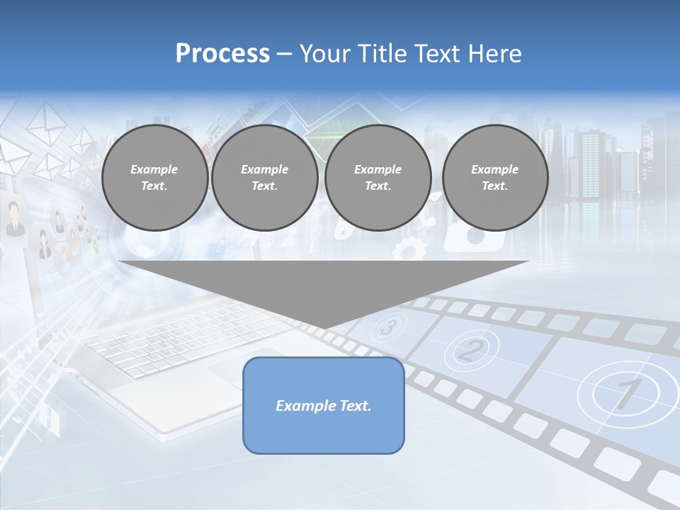 Internet Monitor Technology PowerPoint Template