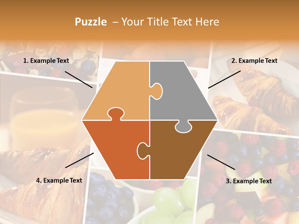 Woman Nutrition Plate PowerPoint Template