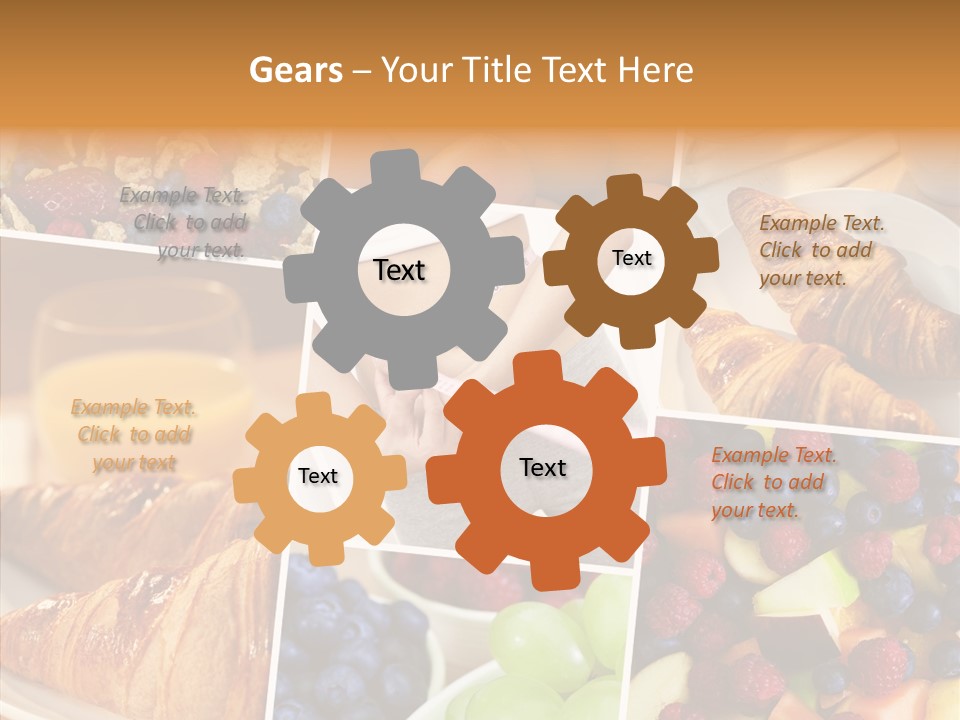 Woman Nutrition Plate PowerPoint Template