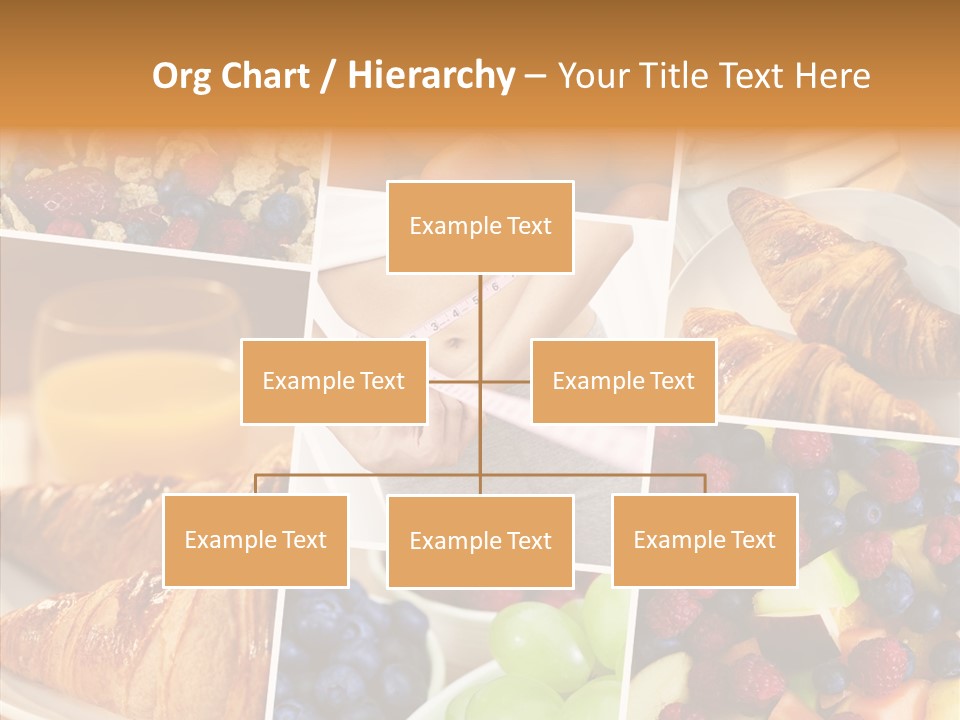 Woman Nutrition Plate PowerPoint Template