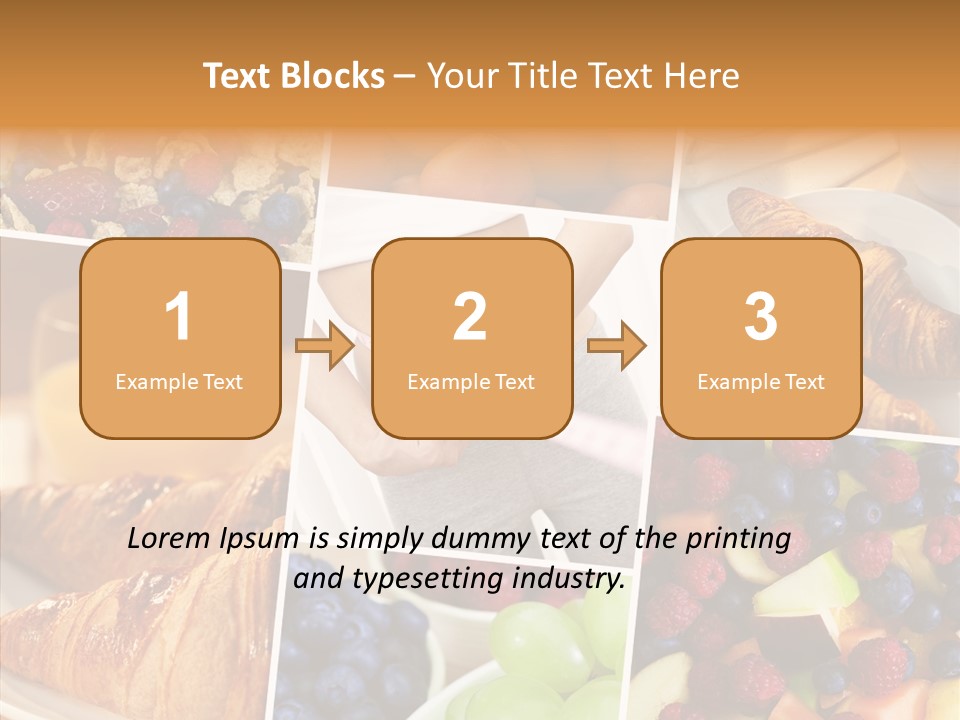 Woman Nutrition Plate PowerPoint Template