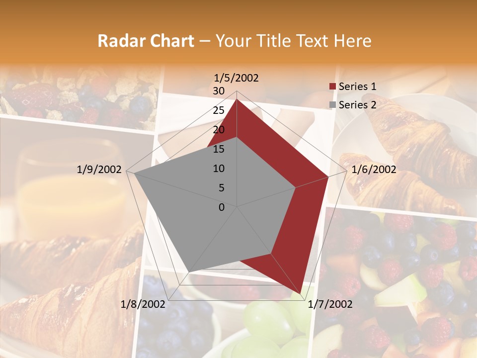 Woman Nutrition Plate PowerPoint Template
