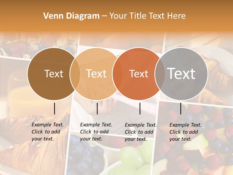 Woman Nutrition Plate PowerPoint Template