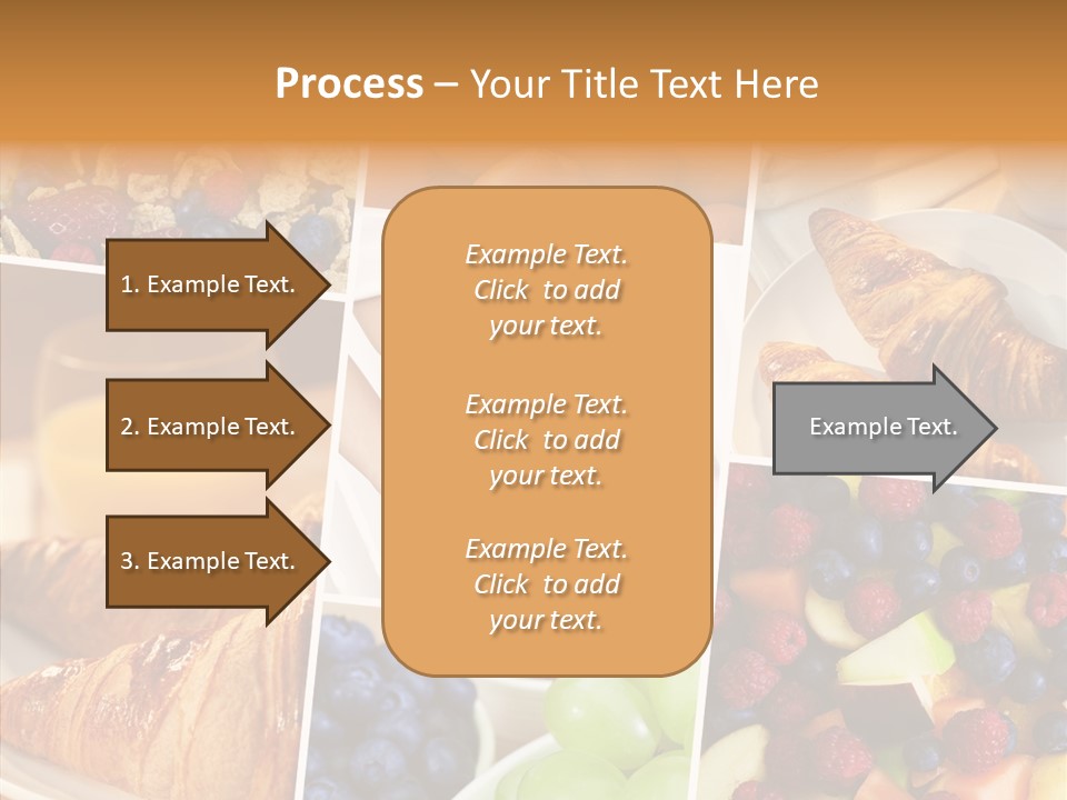 Woman Nutrition Plate PowerPoint Template