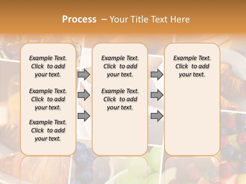 Woman Nutrition Plate PowerPoint Template
