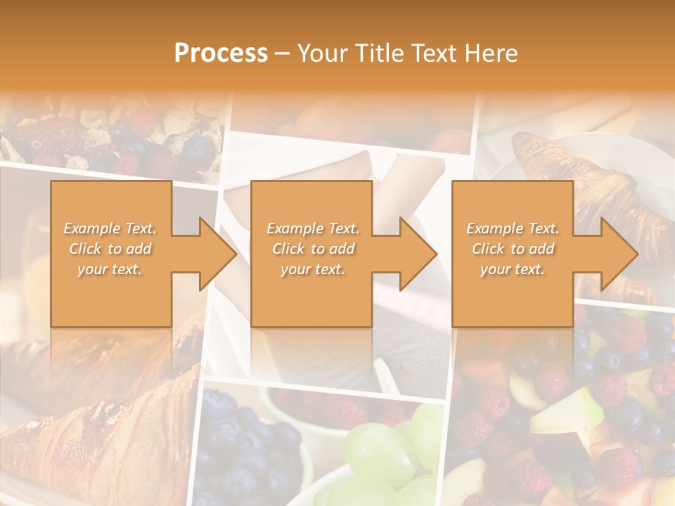Woman Nutrition Plate PowerPoint Template