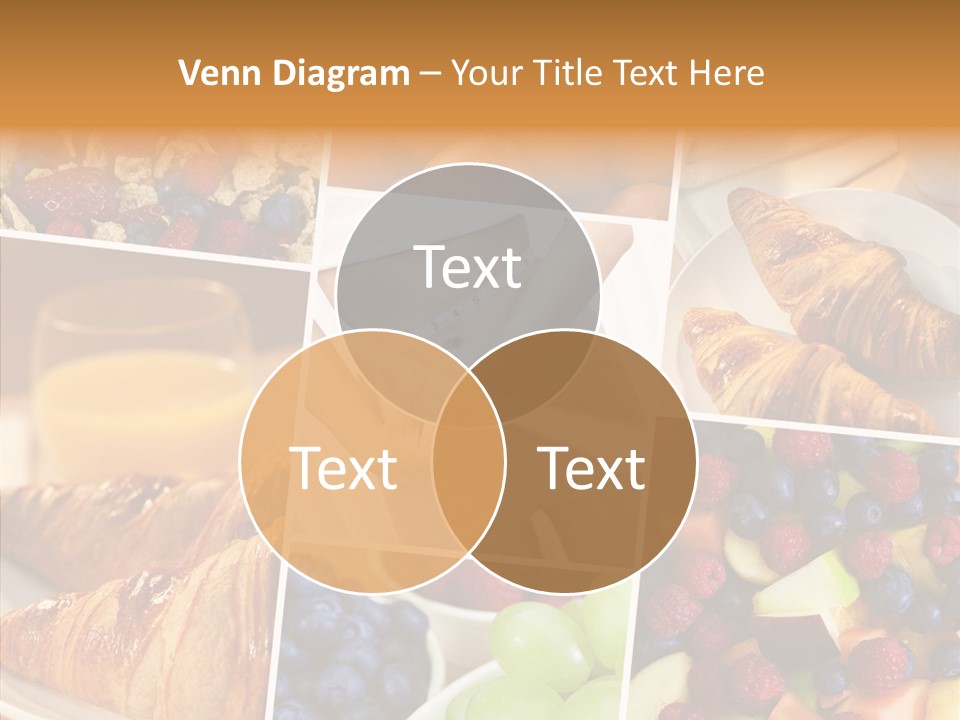Woman Nutrition Plate PowerPoint Template