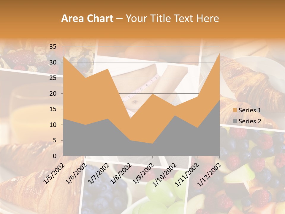Woman Nutrition Plate PowerPoint Template