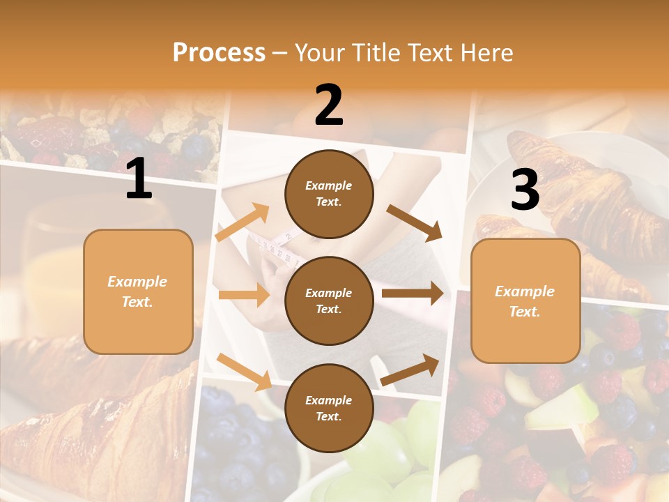 Woman Nutrition Plate PowerPoint Template