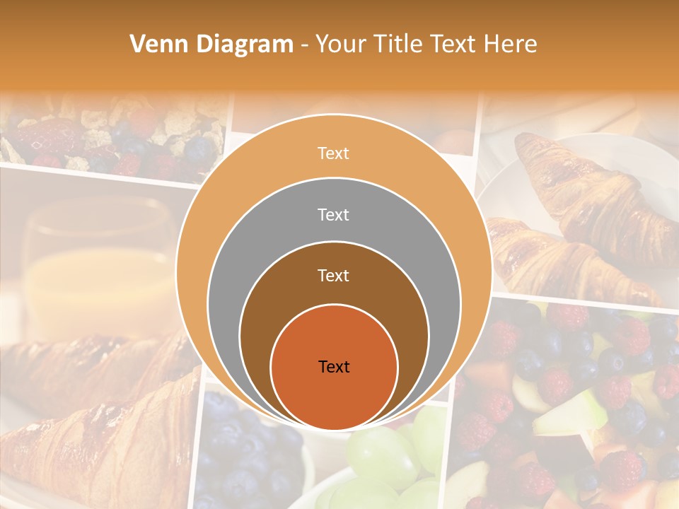 Woman Nutrition Plate PowerPoint Template