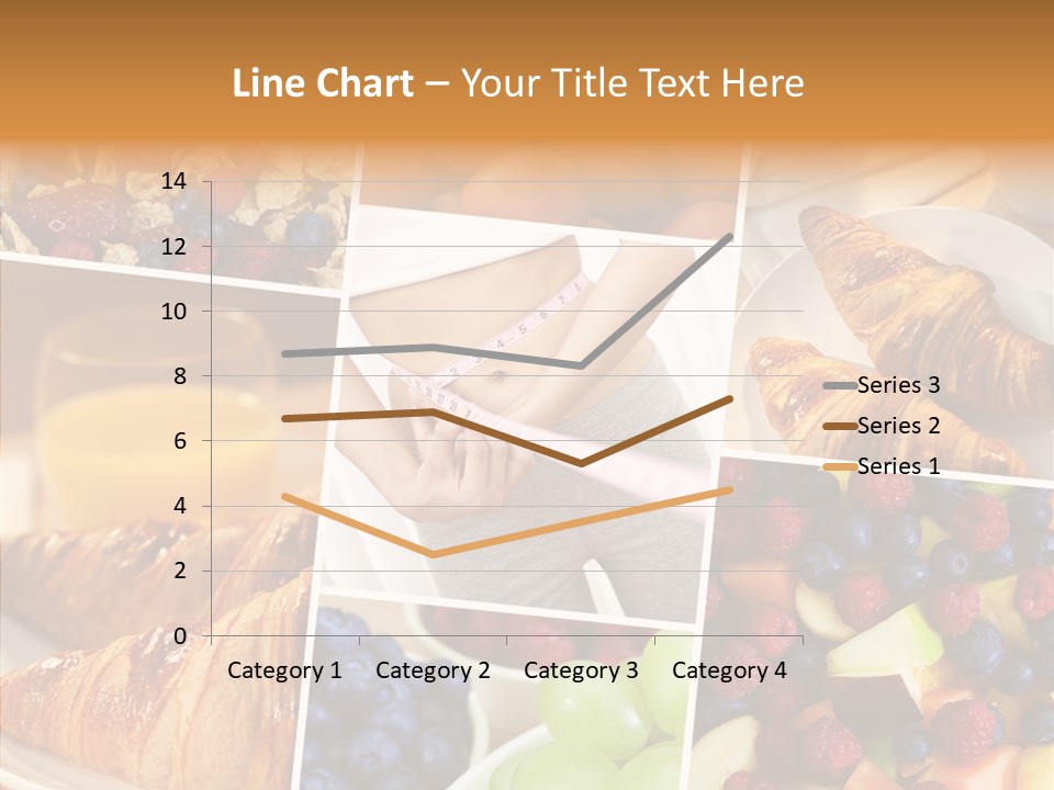 Woman Nutrition Plate PowerPoint Template