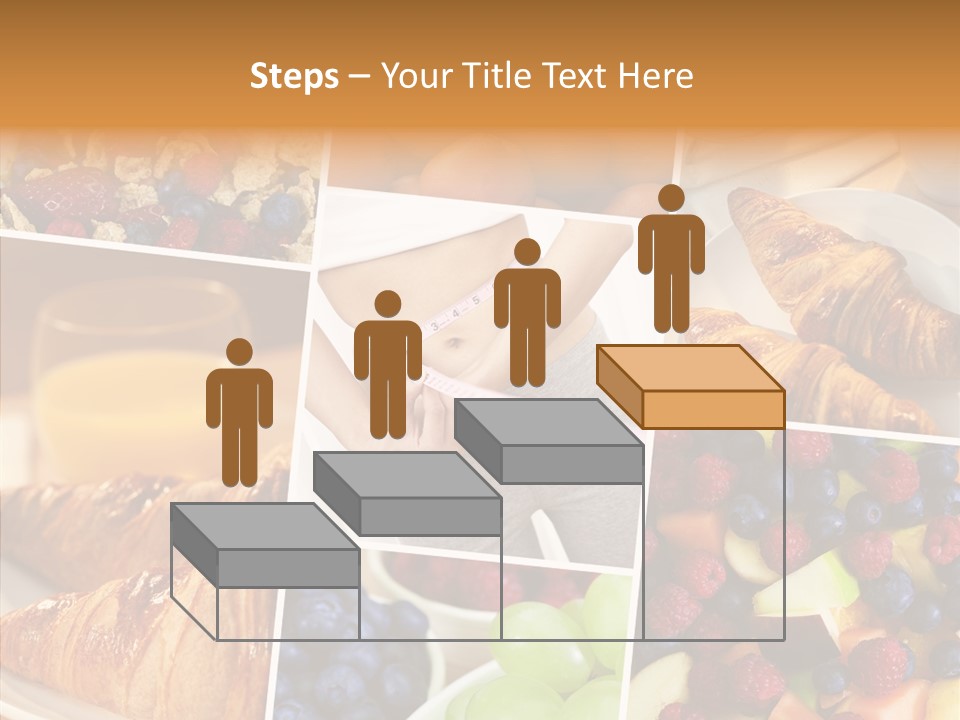 Woman Nutrition Plate PowerPoint Template