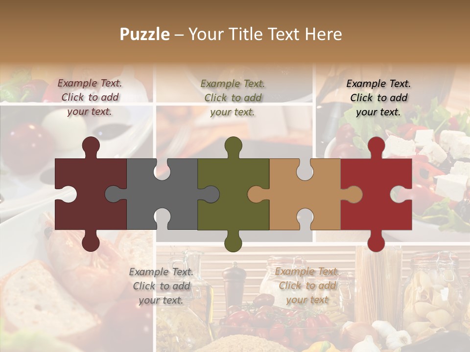 Italian Pepper Lunch PowerPoint Template