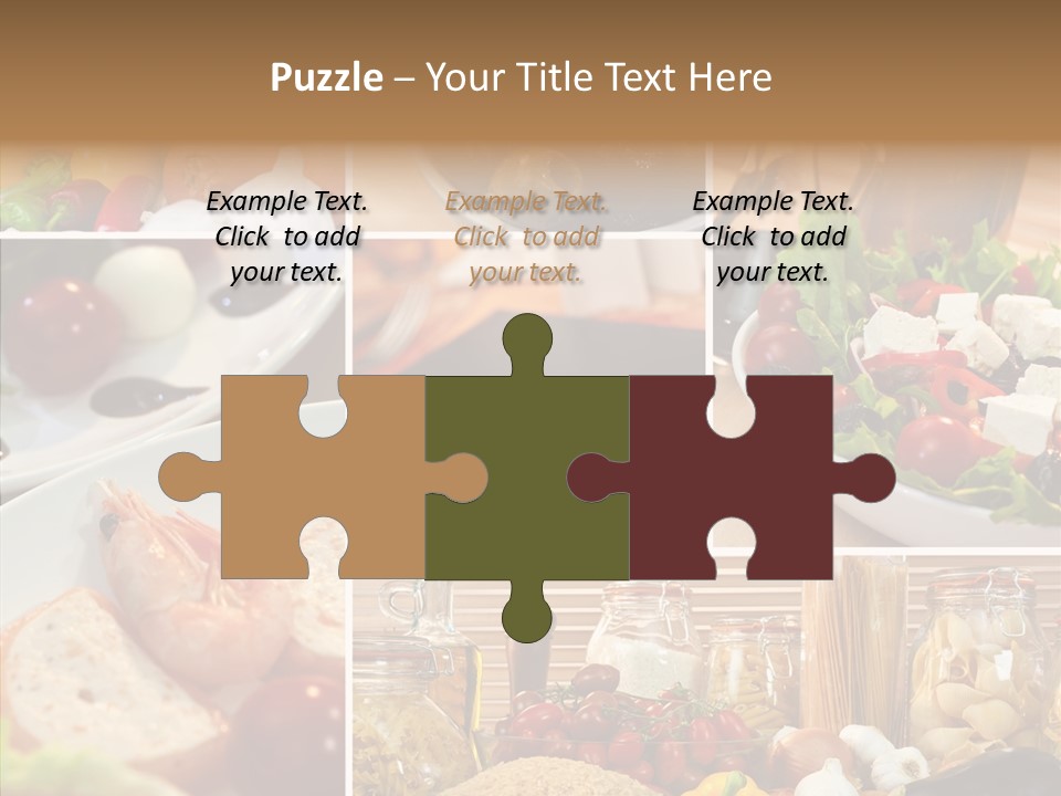 Italian Pepper Lunch PowerPoint Template