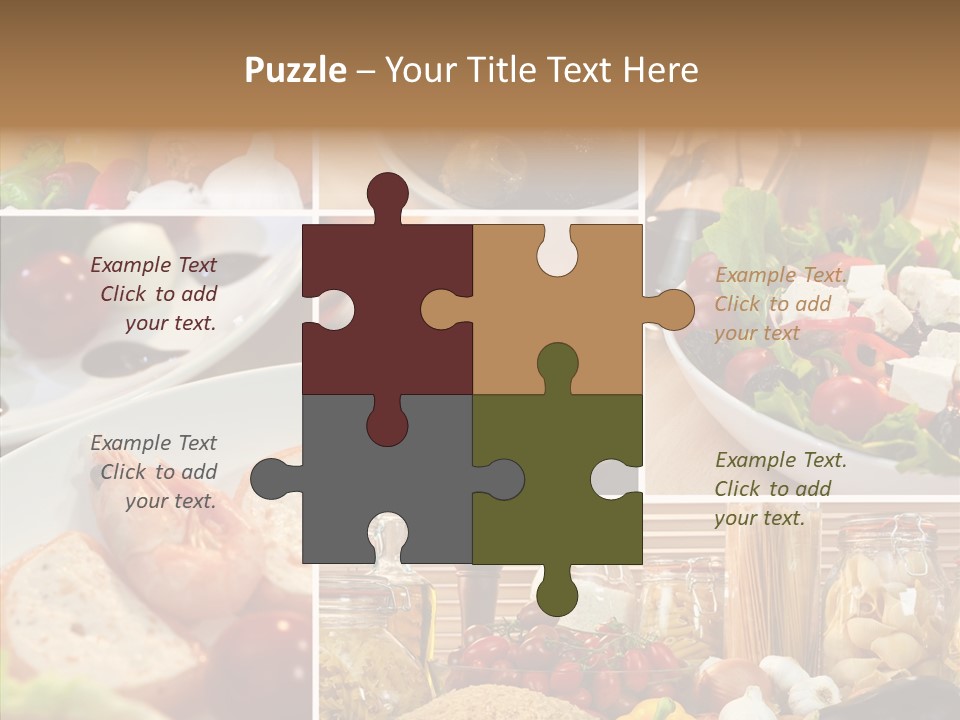 Italian Pepper Lunch PowerPoint Template