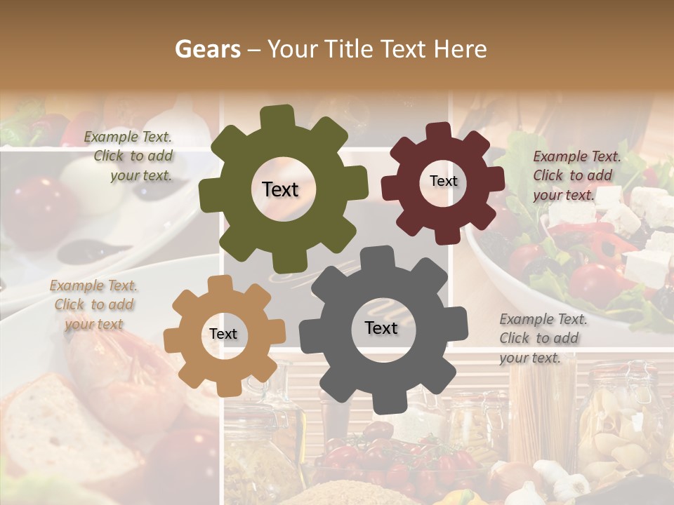 Italian Pepper Lunch PowerPoint Template