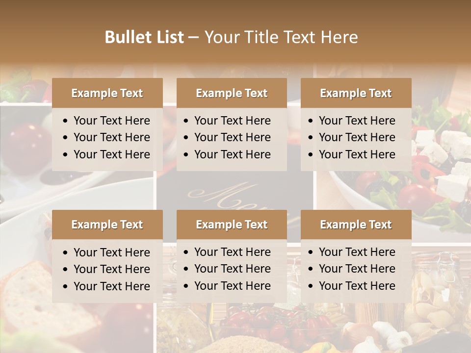 Italian Pepper Lunch PowerPoint Template