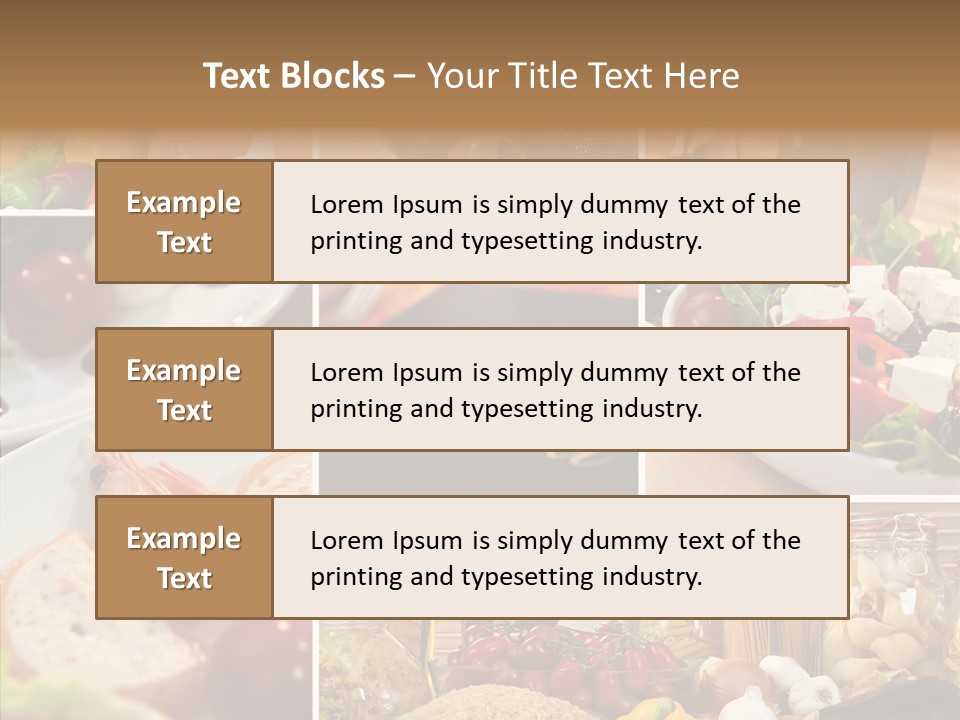 Italian Pepper Lunch PowerPoint Template