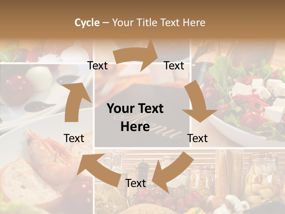 Italian Pepper Lunch PowerPoint Template