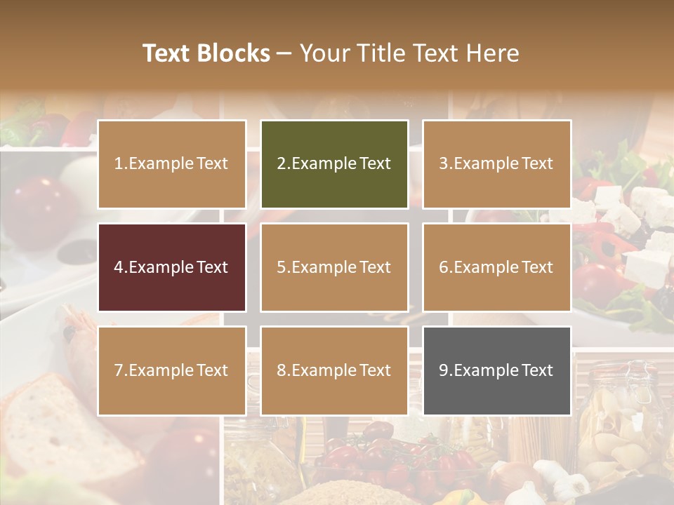 Italian Pepper Lunch PowerPoint Template