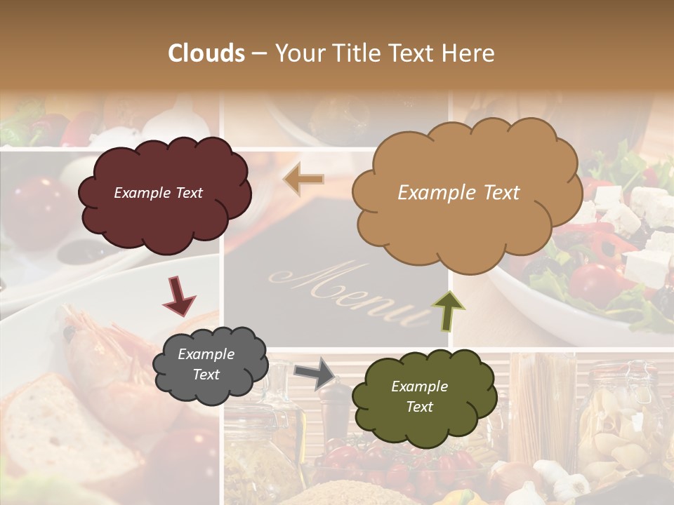 Italian Pepper Lunch PowerPoint Template
