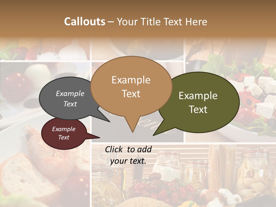 Italian Pepper Lunch PowerPoint Template