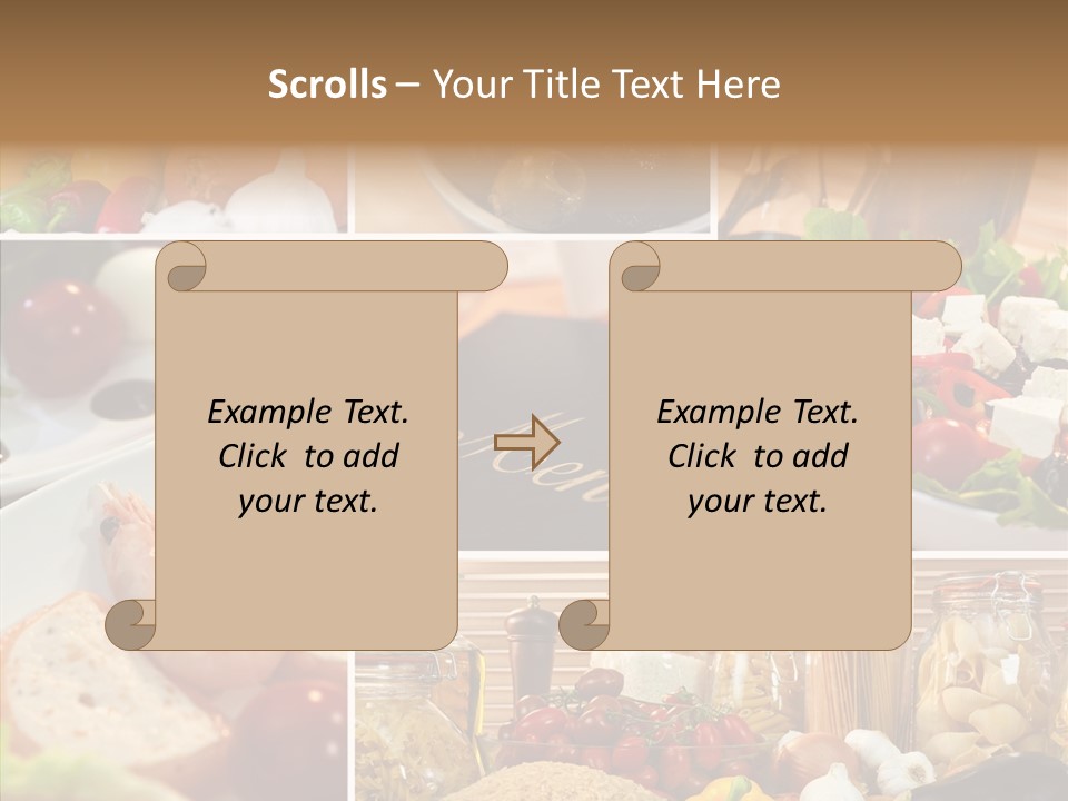 Italian Pepper Lunch PowerPoint Template