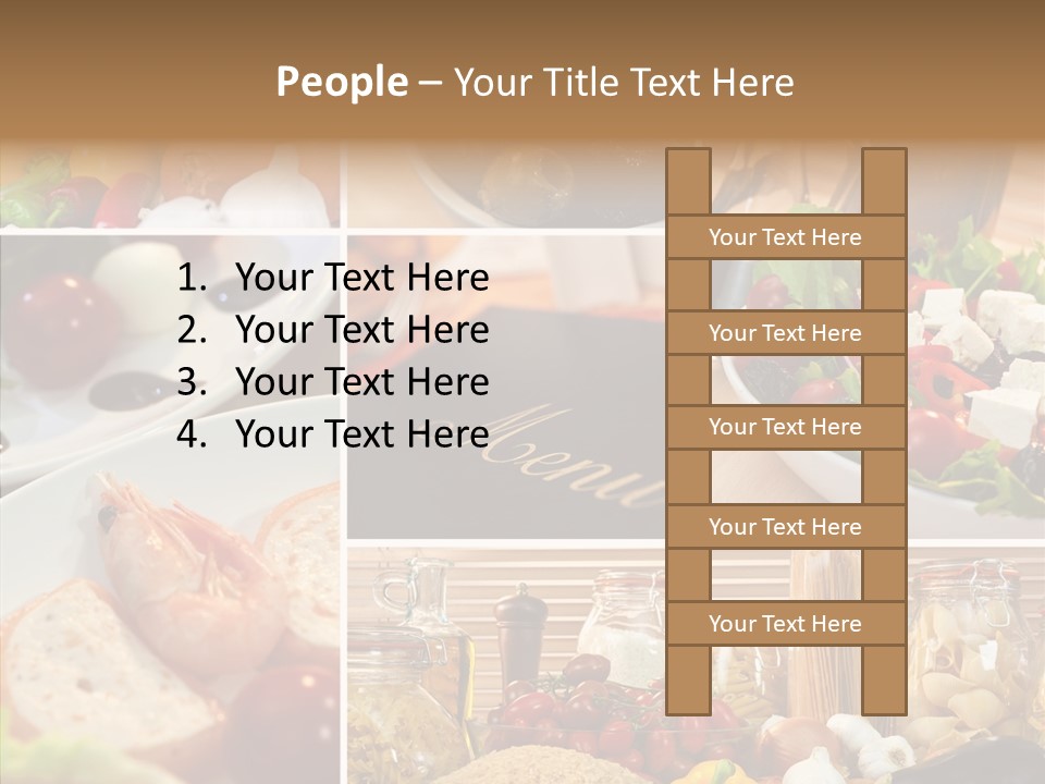 Italian Pepper Lunch PowerPoint Template