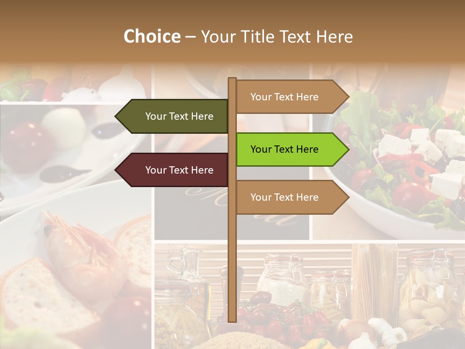 Italian Pepper Lunch PowerPoint Template