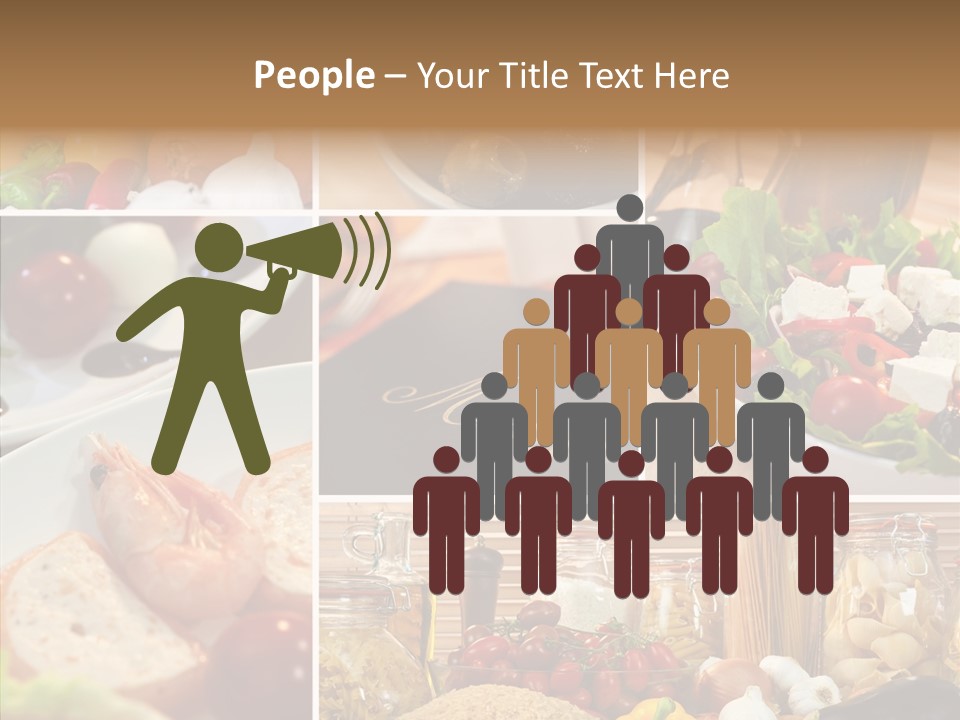 Italian Pepper Lunch PowerPoint Template