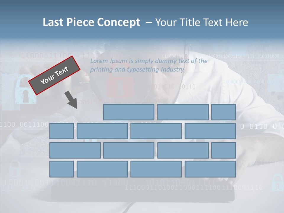 Digital Zoom Information PowerPoint Template