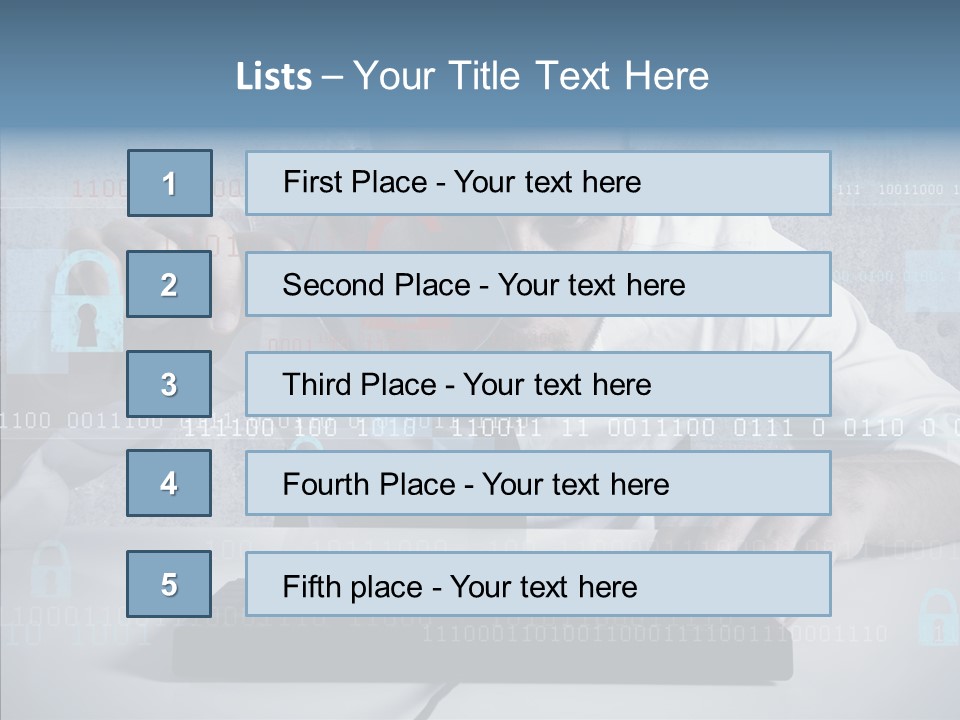 Digital Zoom Information PowerPoint Template
