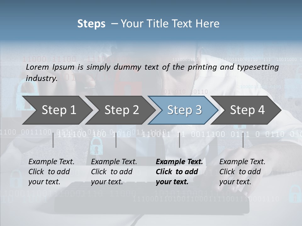 Digital Zoom Information PowerPoint Template