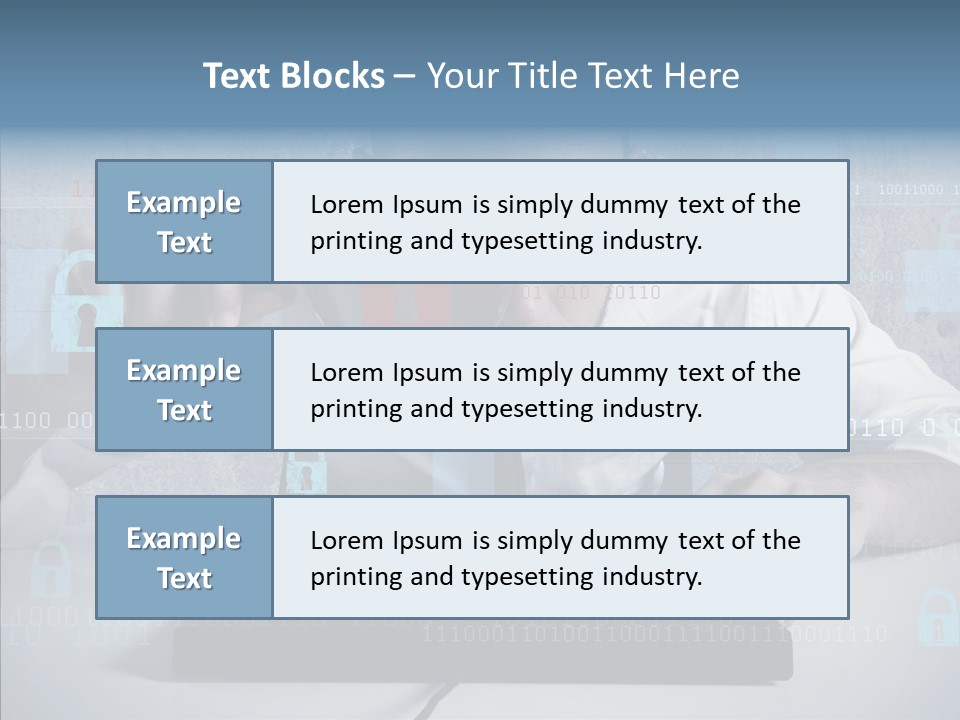 Digital Zoom Information PowerPoint Template