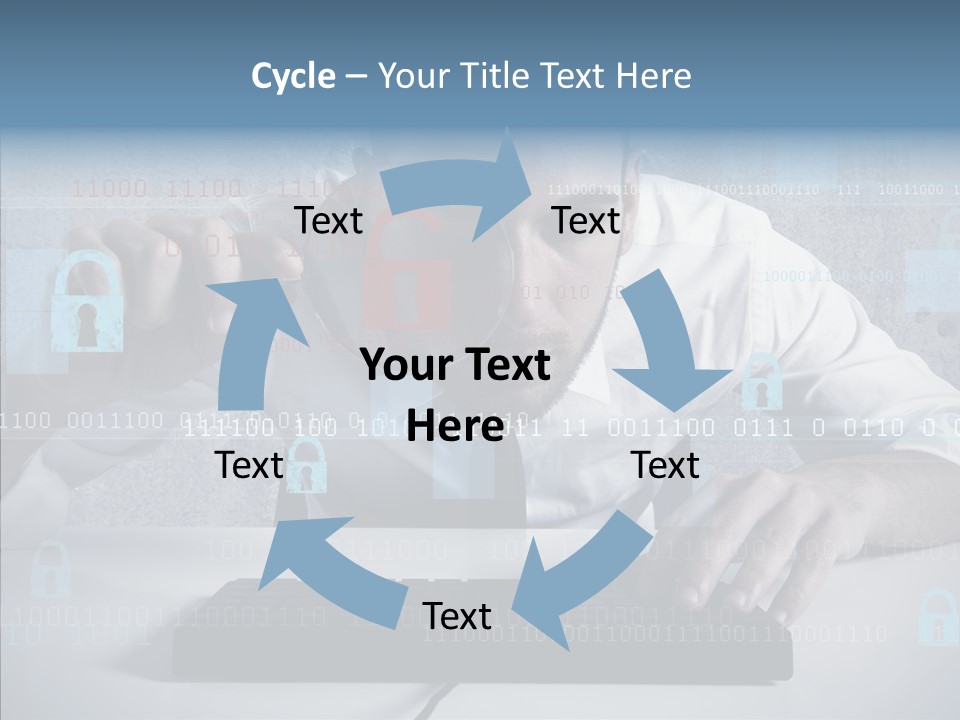 Digital Zoom Information PowerPoint Template