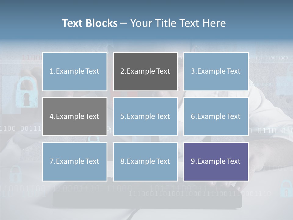 Digital Zoom Information PowerPoint Template