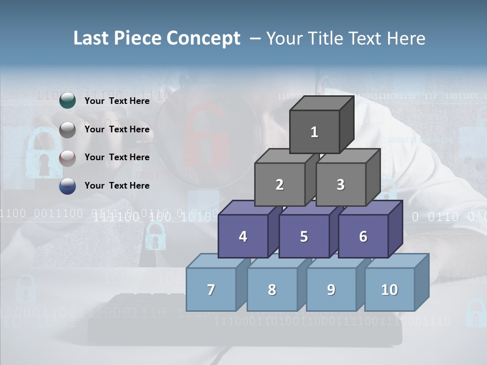 Digital Zoom Information PowerPoint Template