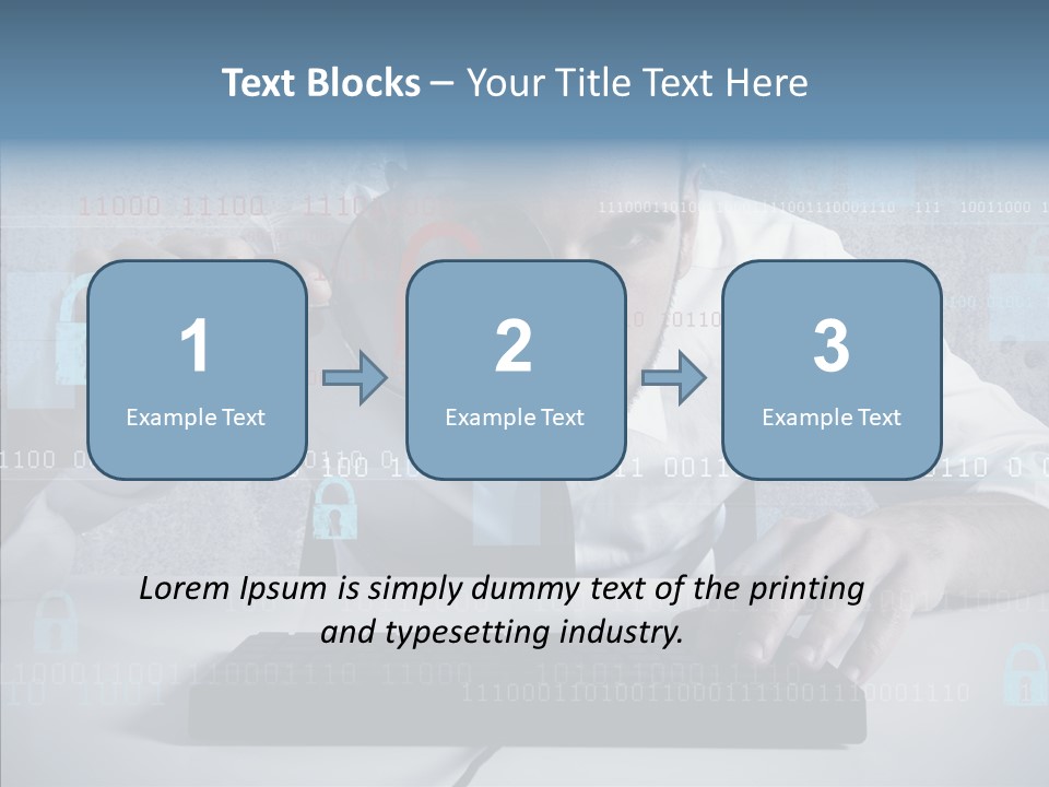 Digital Zoom Information PowerPoint Template