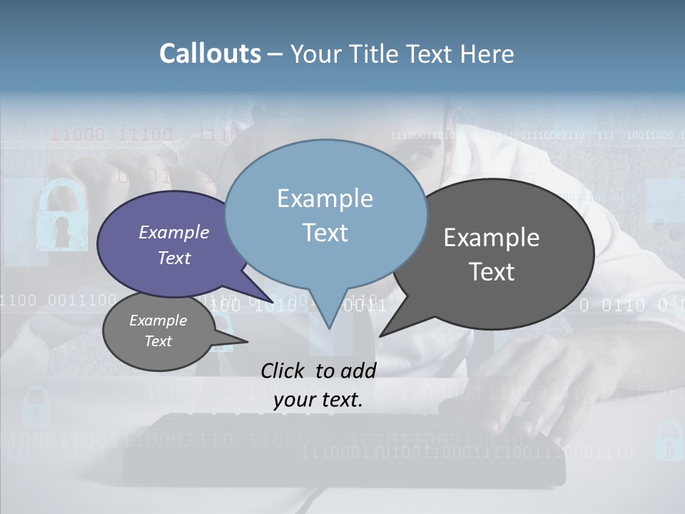 Digital Zoom Information PowerPoint Template