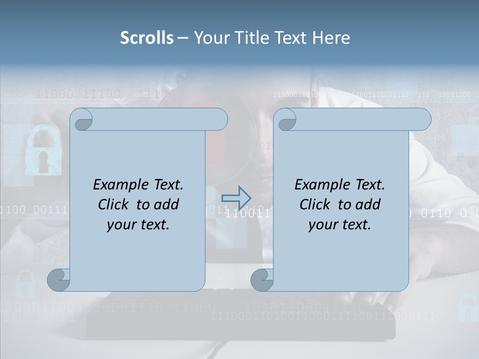 Digital Zoom Information PowerPoint Template