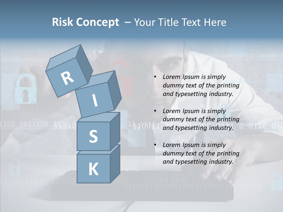 Digital Zoom Information PowerPoint Template