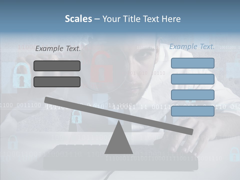 Digital Zoom Information PowerPoint Template
