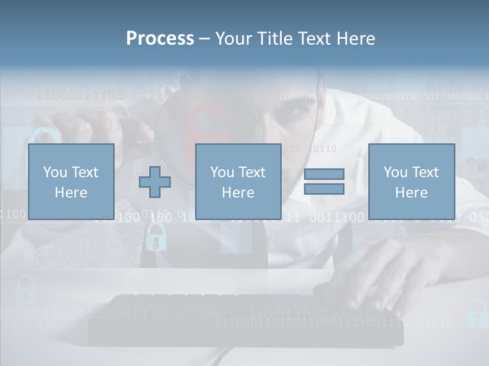 Digital Zoom Information PowerPoint Template