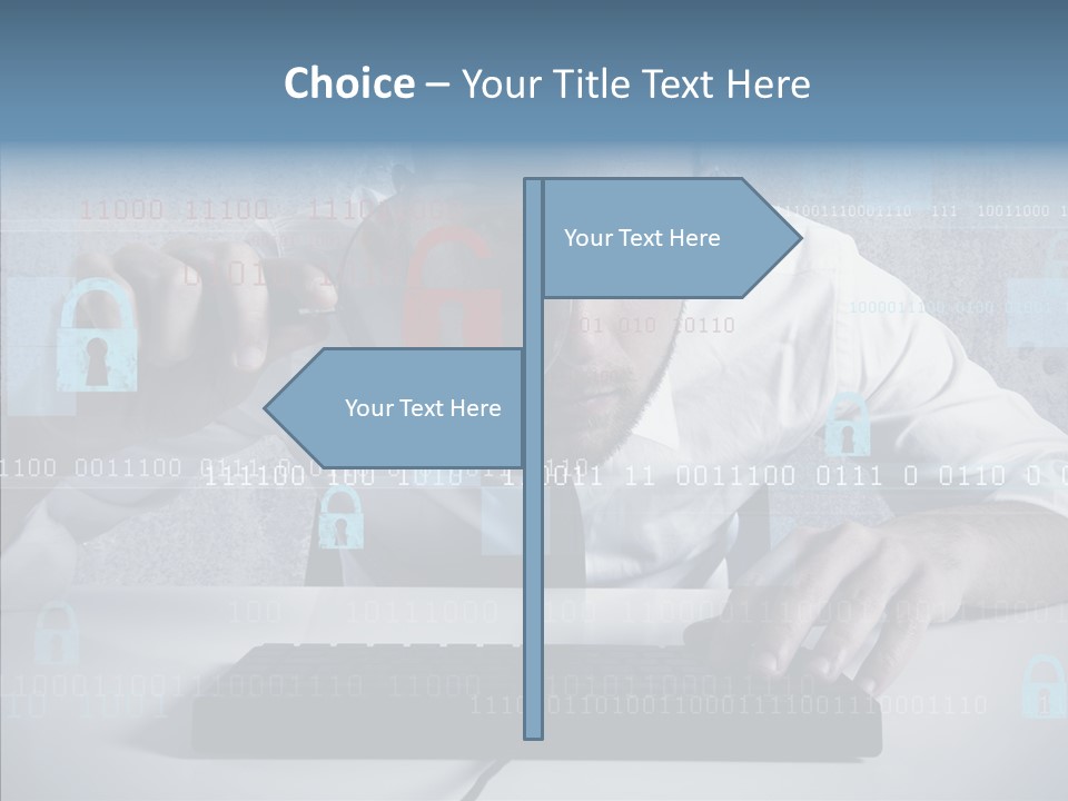 Digital Zoom Information PowerPoint Template