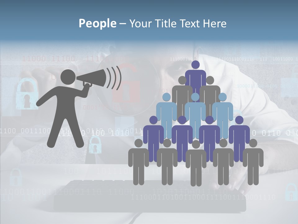 Digital Zoom Information PowerPoint Template